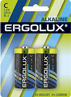 Элемент питания Ergolux LR14 1шт